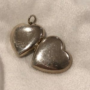 Tiffany sterling silver heart locket